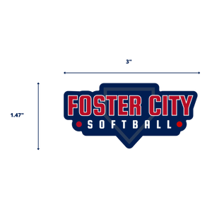 Sticker - Foster City Softball