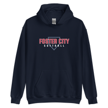 Load image into Gallery viewer, Hooded Sweatshirt (Adult) - Foster City Softball (Various Colors &amp; Styles)
